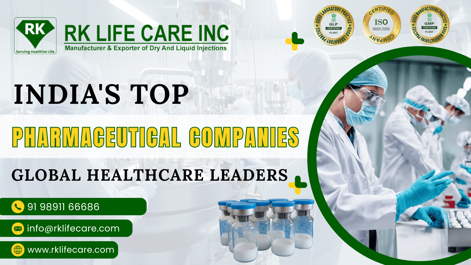 India's Top Pharmaceutical Companies | Global Healthcare Leaders